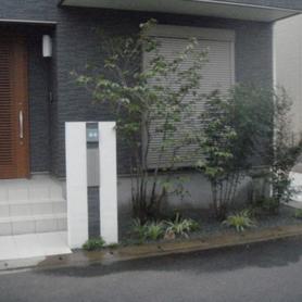 雑木で目隠し 雑木で目隠し