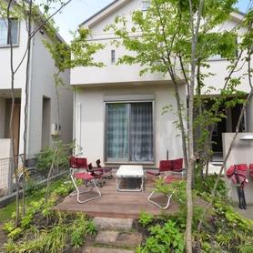 雑木のあるテラスガーデンにリフォーム 雑木のあるテラスガーデンにリフォーム