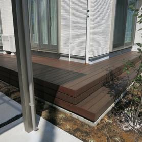 L型のステップデッキ L型のステップデッキ