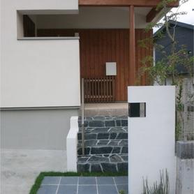 和モダンな門周り 和モダンな門周り