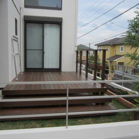 広々としたウッドデッキ 広々としたウッドデッキ