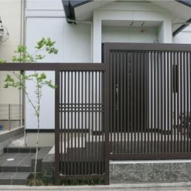 門周りを和モダンにリフォーム 門周りを和モダンにリフォーム