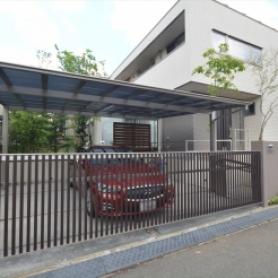 ワイドカーポートとカーゲート ワイドカーポートとカーゲート