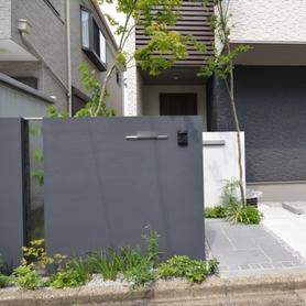 スタイリッシュな門周り スタイリッシュな門周り