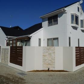 ナチュラルモダンな外周目隠し ナチュラルモダンな外周目隠し