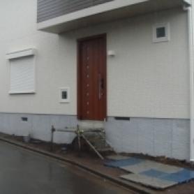 門周り施工前 門周り施工前