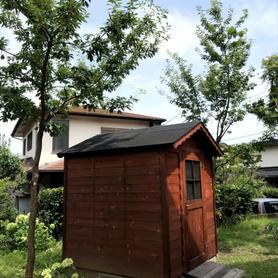 ガーデニング道具入れ木製物置小屋 ガーデニング道具入れ木製物置小屋