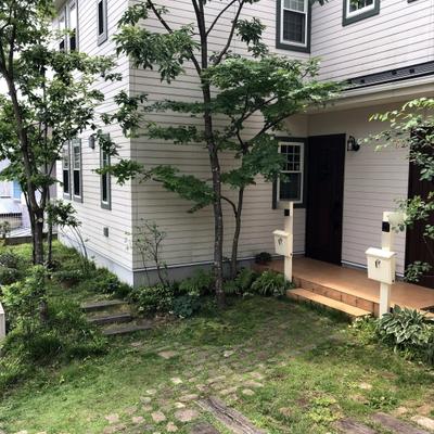 施工事例 雑木の庭 神奈川県厚木市 外構 エクステリア 山採り雑木の庭 景色工房サフラン モリニワ 施工事例 雑木の庭 神奈川県厚木市 外構 エクステリア 山採り雑木の庭 景色工房サフラン モリニワ