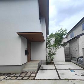 シンプルデザインな新築外構 シンプルデザインな新築外構