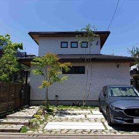 ナチュラルテイストの新築外構 ナチュラルテイストの新築外構