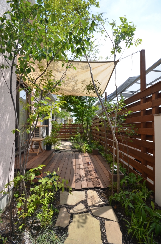 剪定の日々は続きます 神奈川県厚木市 外構 エクステリア 山採り雑木の庭 景色工房サフラン モリニワ
